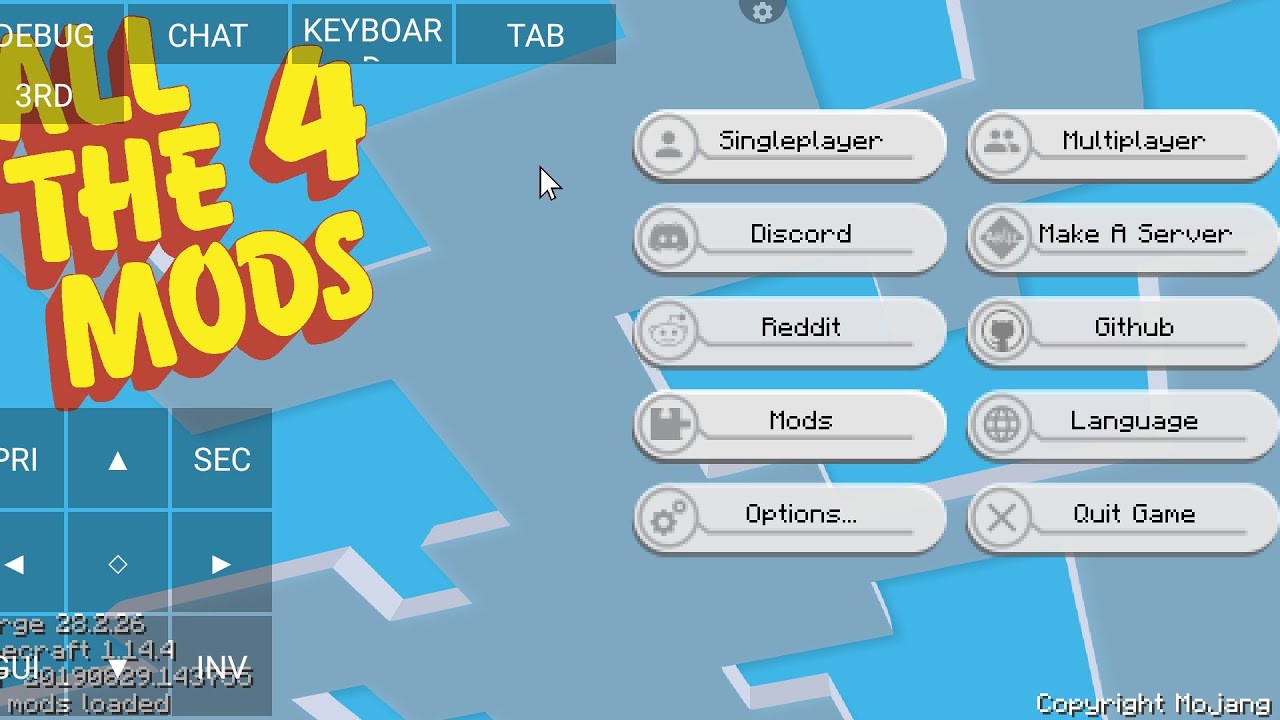 تحميل مود باك all the mods لماين كرافت البيسي للجوال 😱 للاجهزة الضعيفة 1.14.4 🔥❤️
