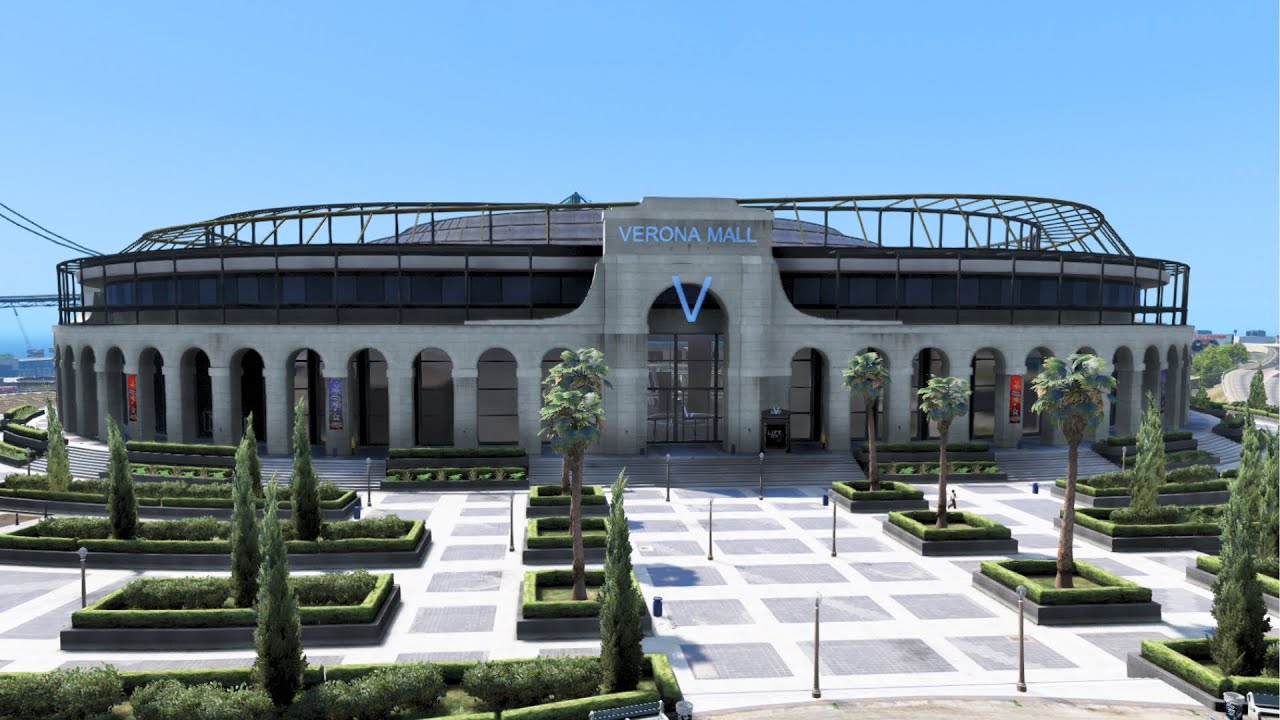 Fivem Mlo - Verona Mall Mlo | Optimized MLO | GTA5 | Roleplay |  FiveM Optimized Shopping Mall MLO