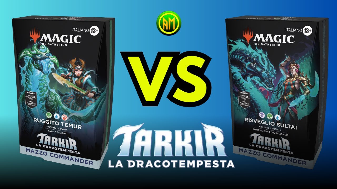 Sfida Commander ⚔️▶️ Ruggito Temur🟢🔵🔴VS Risveglio Sultai⚫🟢🔵 [MTG ITALIA 🇮🇹]