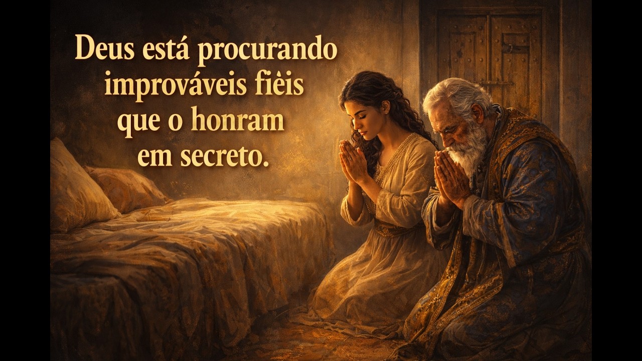 Deus está buscando IMPROVÁVEIS FIÉIS que o buscam em secreto - Ester Capítulo 2