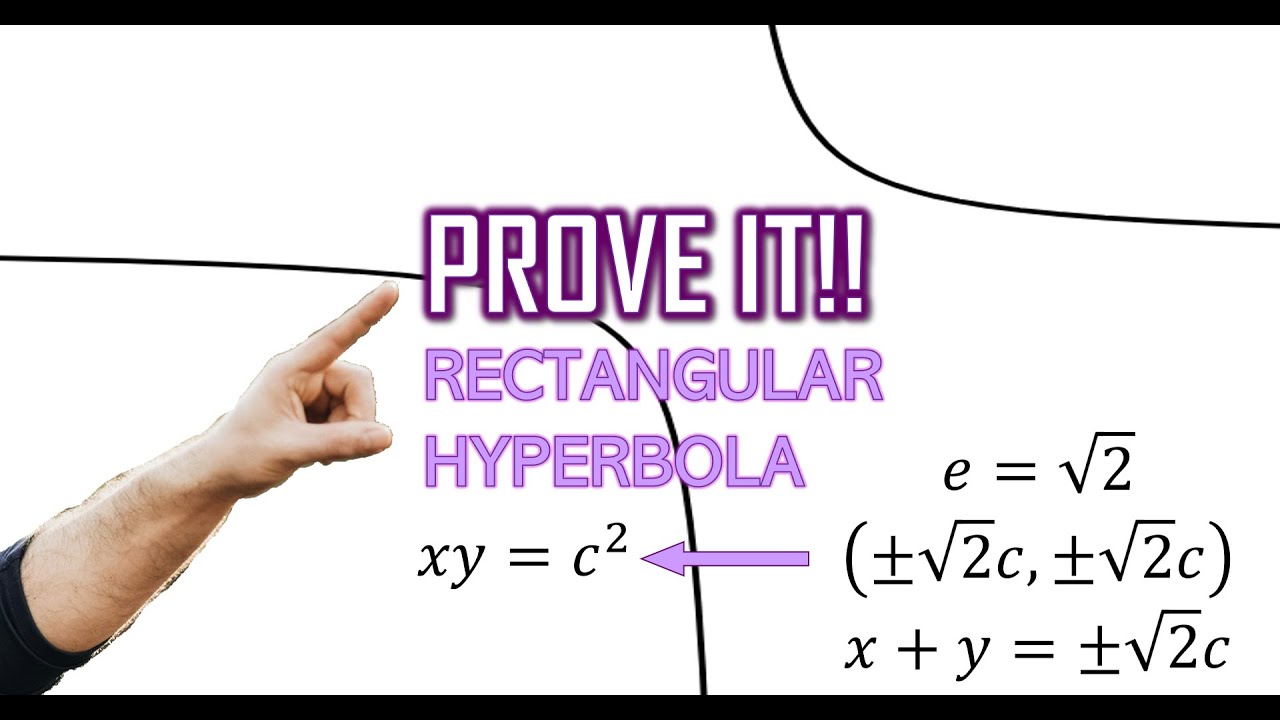 Rectangular Hyperbola Equation: Prove It!