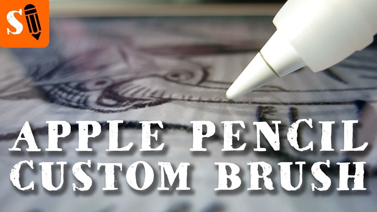 Apple Pencil - How to Make Custom Brushes in Procreate on iPad Pro