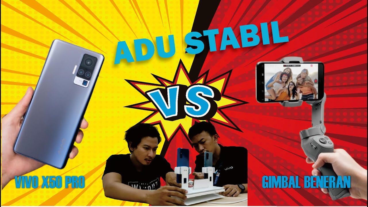 #VivoX50Pro #VivoX50Series #ReviewVivoX50Pro Adu Stabil Video Vivo X50 Pro Vs Gimbal