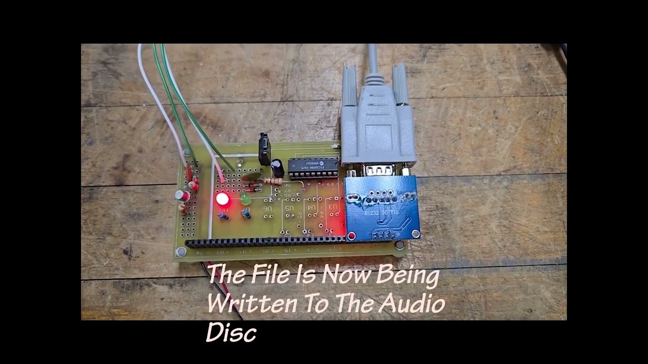 Simple Serial Port Modem (1200 bps max speed) using a Microchip PIC16F84 micro controller.