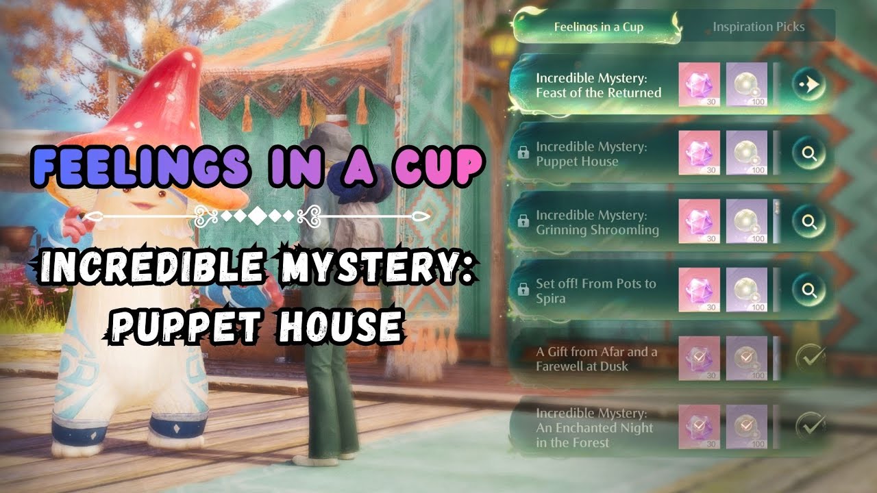 Infinity Nikki - Incredible Mystery: Puppet House [Feelings in a Cup]