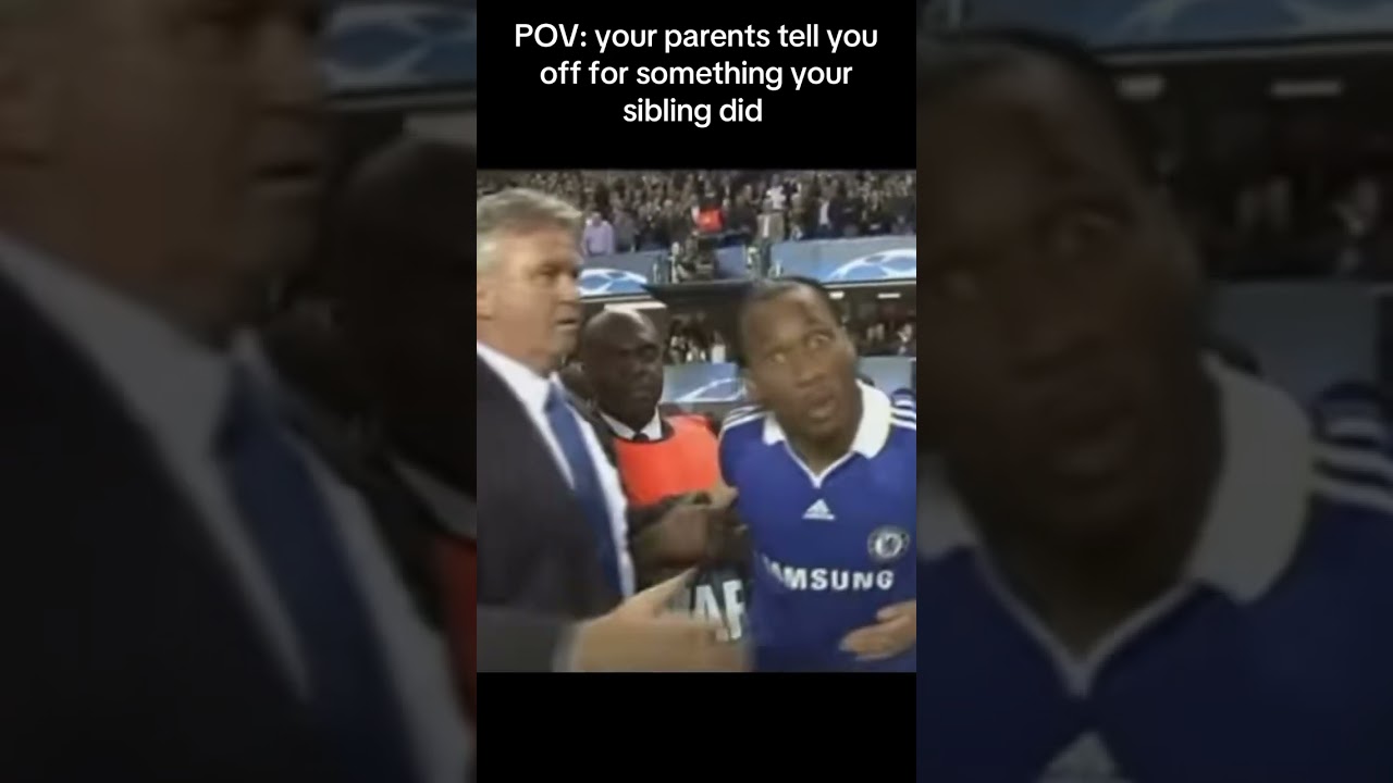 Disgrace #shorts #funny #didierdrogba #drogba #chelsea #championsleague #robbery #striker #siblings