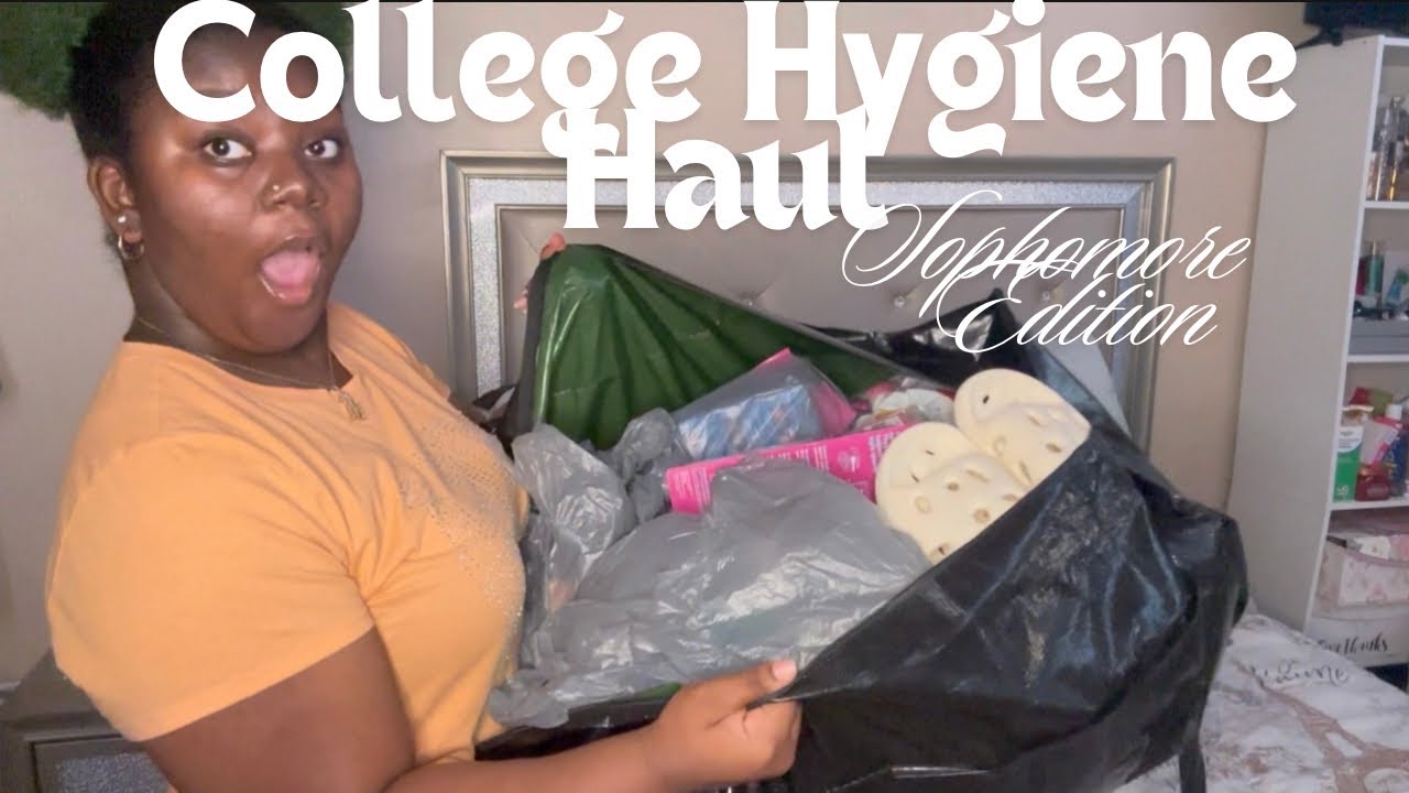 COLLEGE HYGIENE HAUL Sophomore edition | Mya Reneé