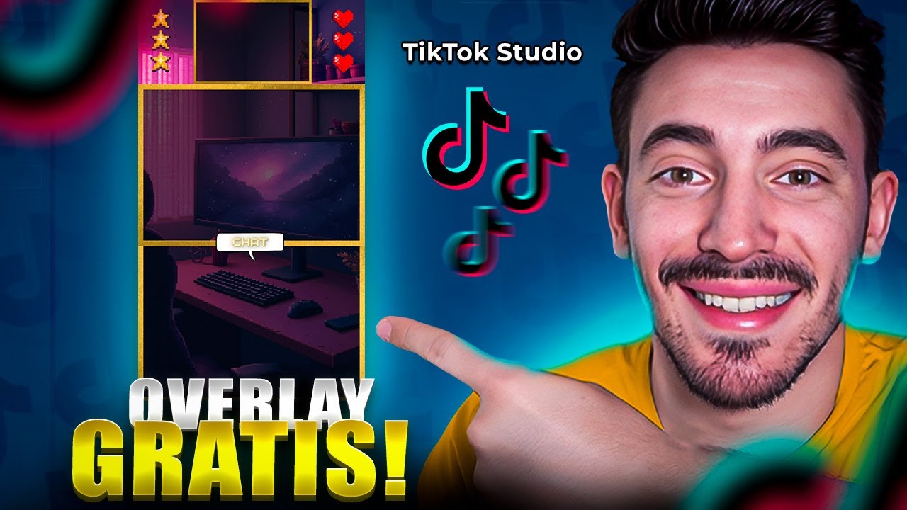 Cómo crear Overlays para TIKTOK live studio usando INTELIGENCIA ARTIFICIAL GRATIS