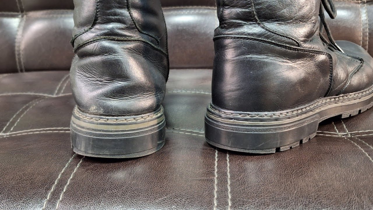 Как поменять основные,жесткие задники на берцах,мужских ботинках.