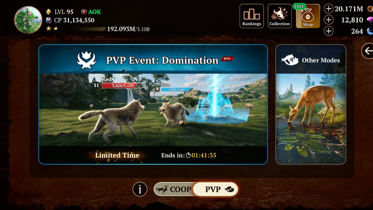 The Wolf - New PvP Domination Mode is here | ALL CP in Same room ? 😐