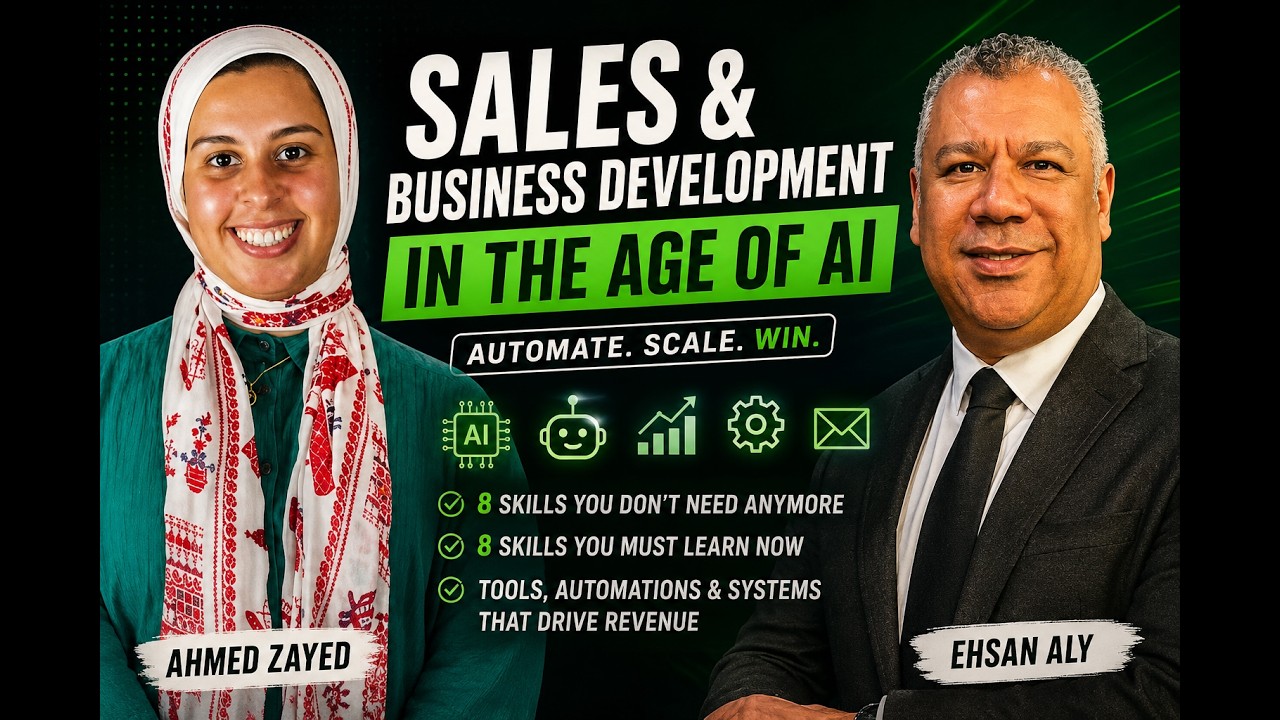 How to use AI for Sales in 2026? with Ehsan Sayed - Arabic session
