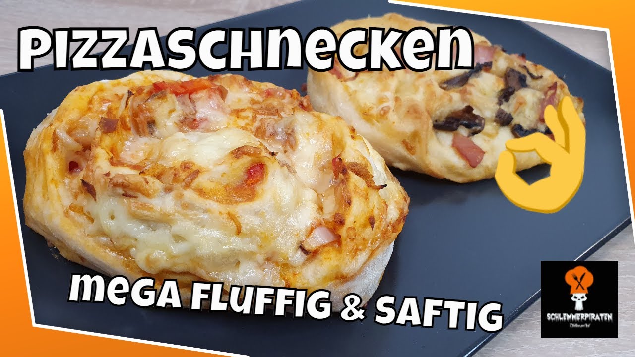 sagenhaft fluffige PIZZASCHNECKEN | Rezept | Schlemmerpiraten