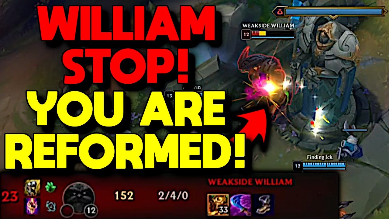 Tyler1 on Weakside William RUNNING IT DOWN Again