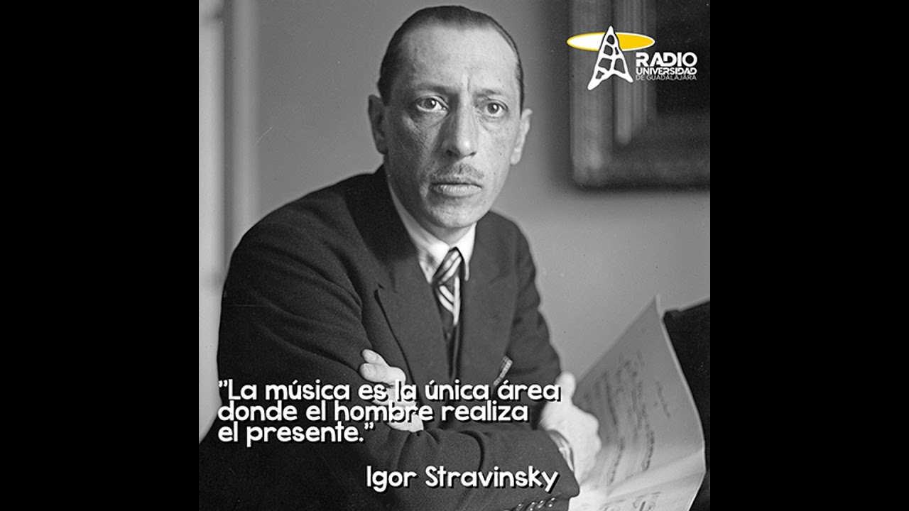 Igor Stravinsky según Robert Morris