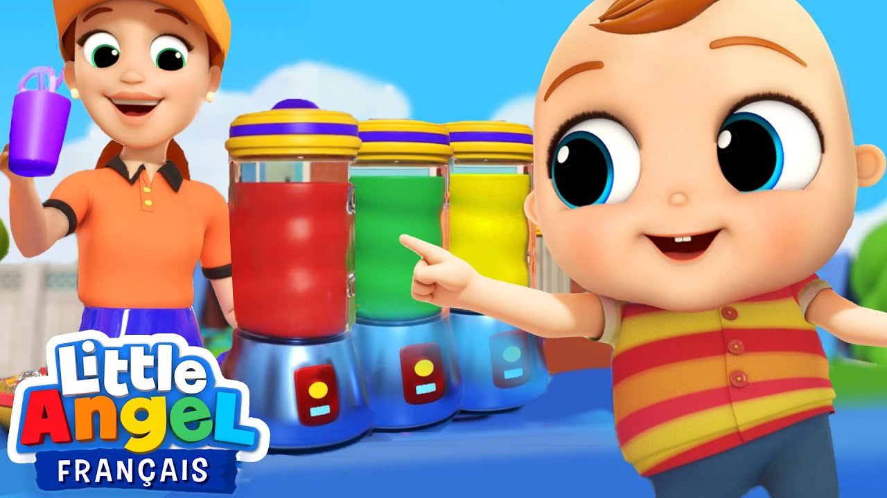 Bébé aime les fruits 🍎🍏🍐 Apprendre les Couleurs | Comptines Little Angel Français