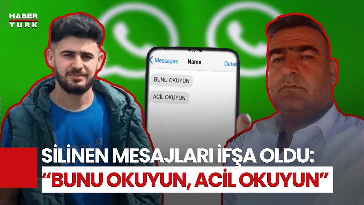 Narin Cinayetinde Flaş Gelişme! Salim Ve Enes Güran'ın Sildiği Mesajlar Ortaya Çıktı