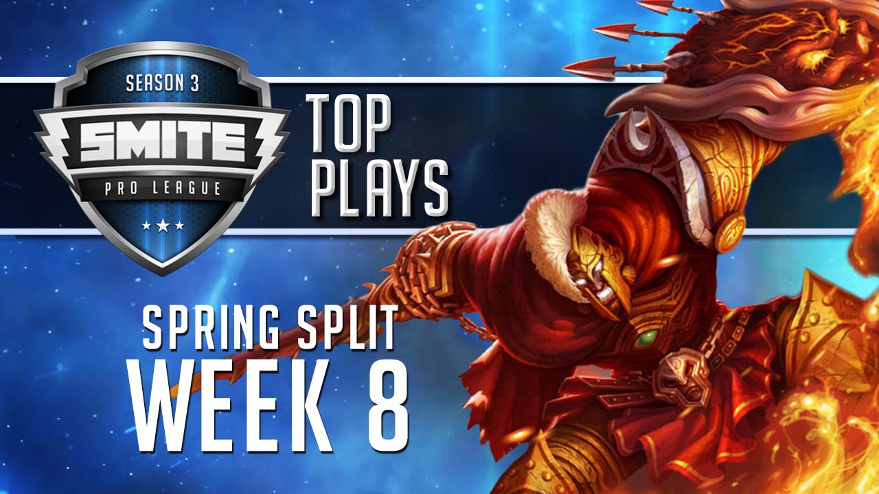 SMITE Pro League 2016 - Week 8 Top Plays (Spring Split)