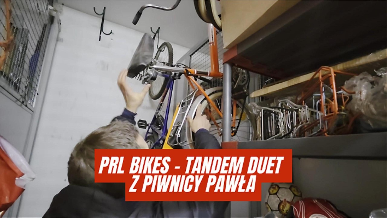 PRL BIKES - Tandem Duet z piwnicy Pawła