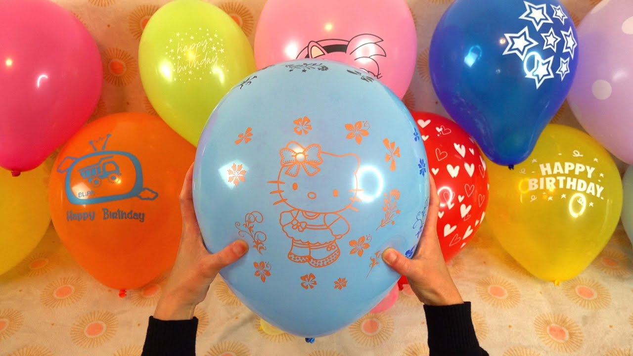 FUN BALLOON POP COMPILATION PART 22!!! 