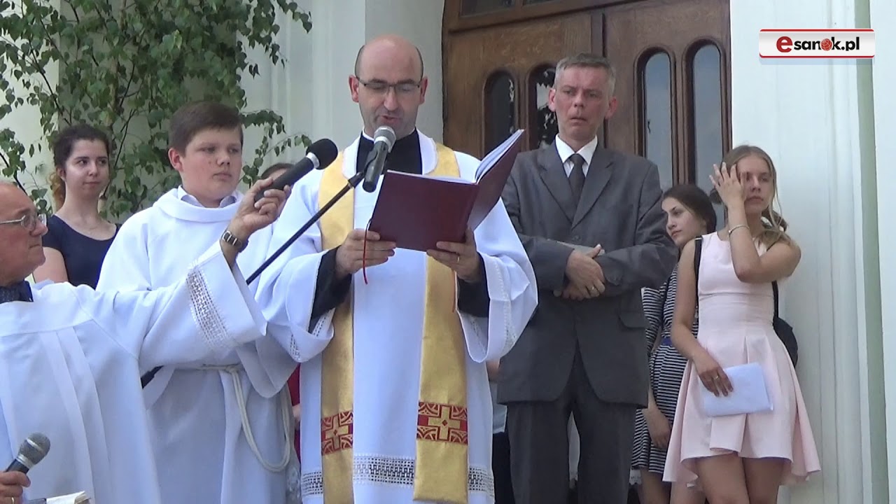 Tysiące wiernych uczciło święto Bożego Ciała. Tłumy na ulicach Sanoka