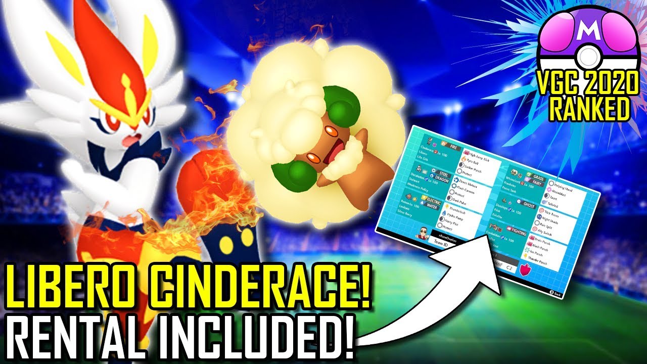 LIBERO CINDERACE TEAM | VGC 2020 | Pokémon Sword & Shield - Pokésports
