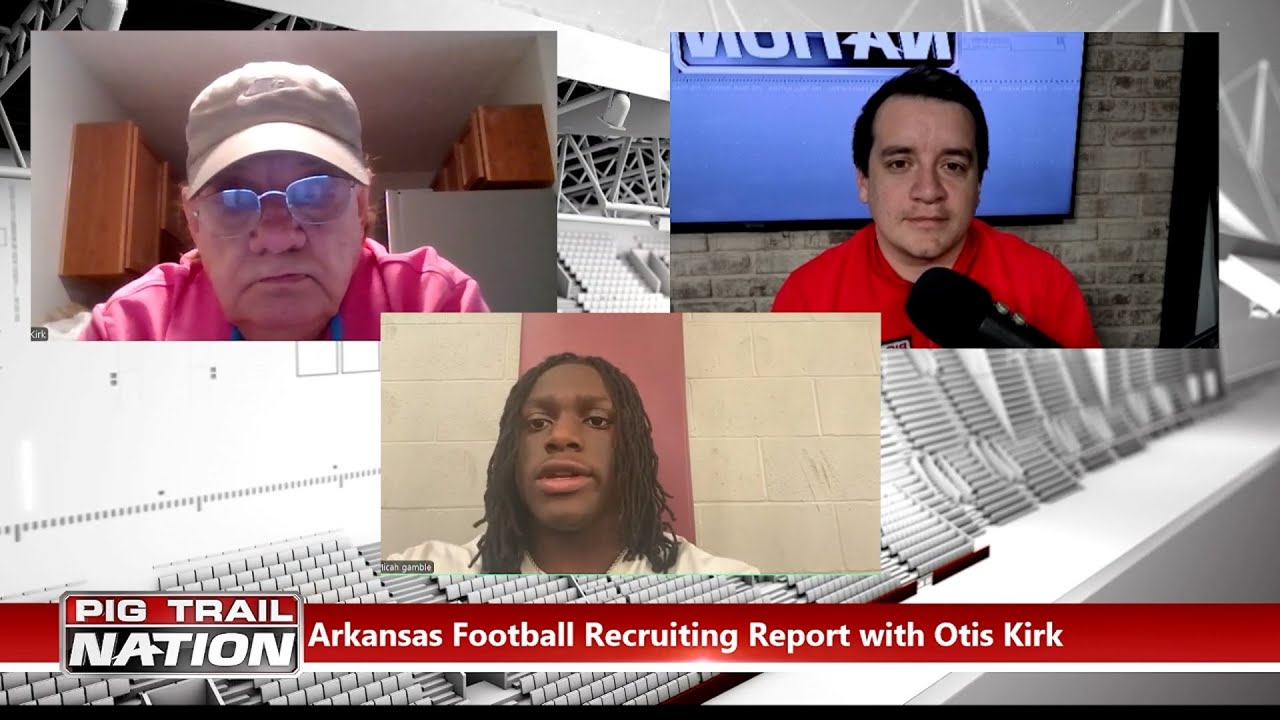 Micah Gamble talks Junior Day visit with Razorbacks | Arkansas Football Recruiting Report