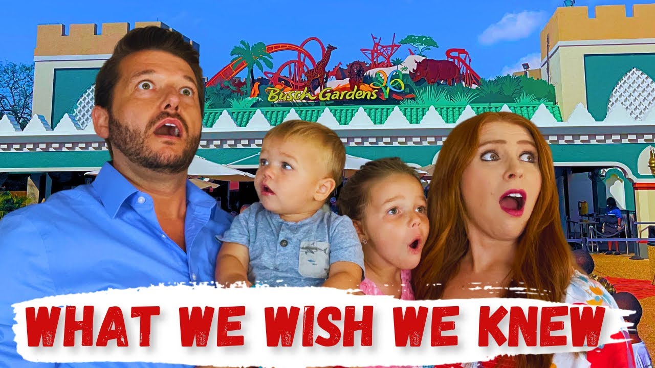 Гениальные советы по посещению парка Busch Gardens в Тампе-Бэй!