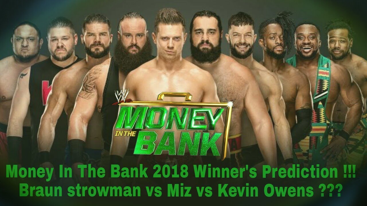 Money in the bank 2018 Winners Predictions | MITB 2018 Results | Top 3 Possible winners of MITB 2018