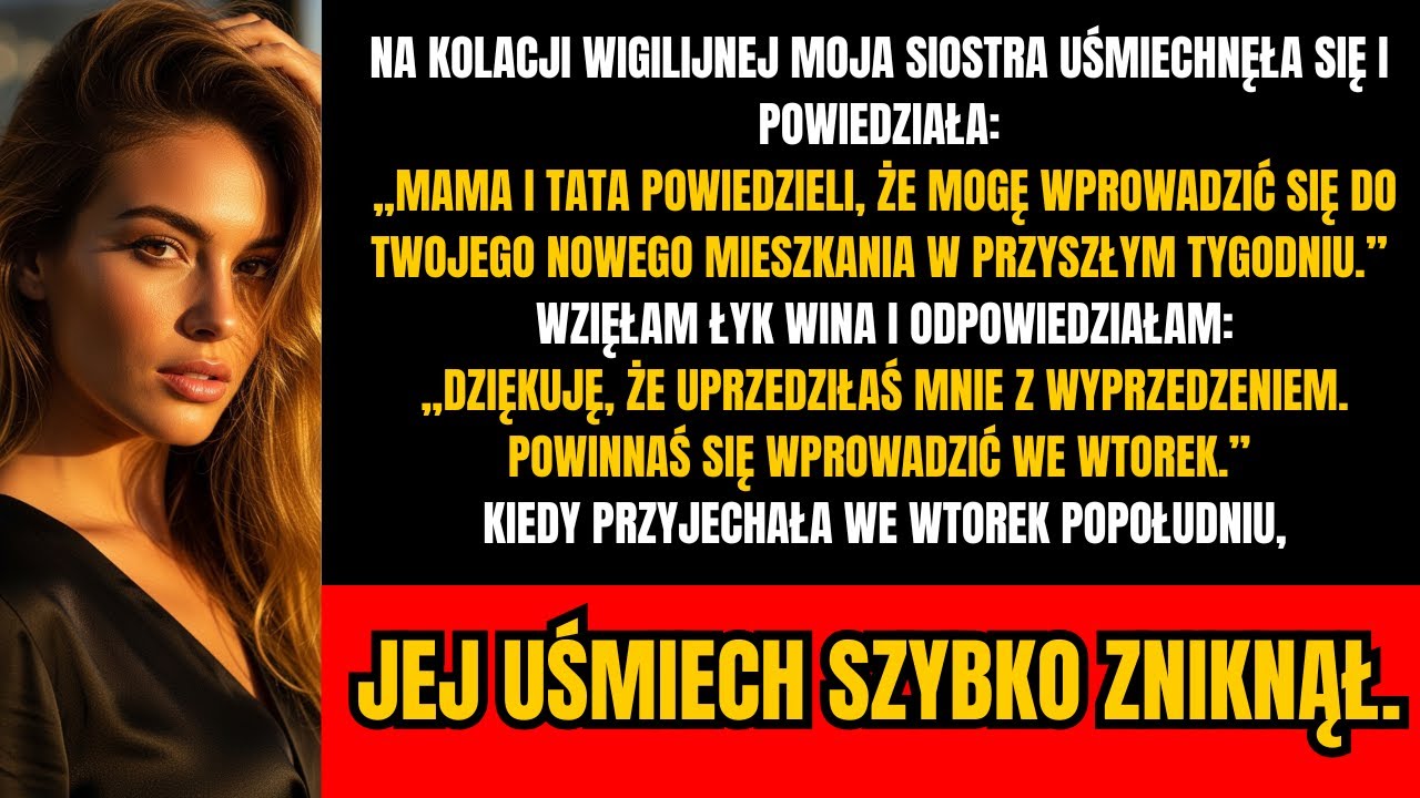 Moja leniwa siostra powiedziała w święta: „zamieszkam u ciebie” — ale miałem plan.