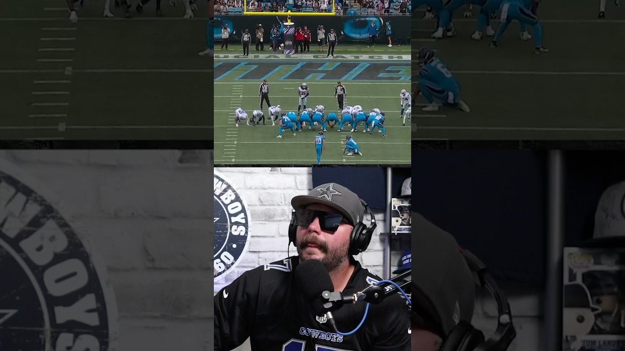 Cowboys fans react to game losing field goal vs the Carolina Panthers