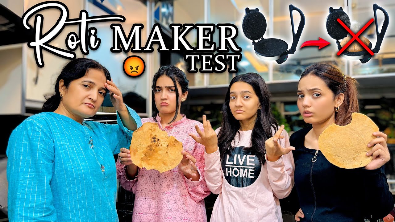 ROTI MAKER NY DHOKA DY DEA 😂 | Pury Ghar Ny Mil K Roti Banai 👩‍🍳 | Hans Hans K Bura Hal 🤣