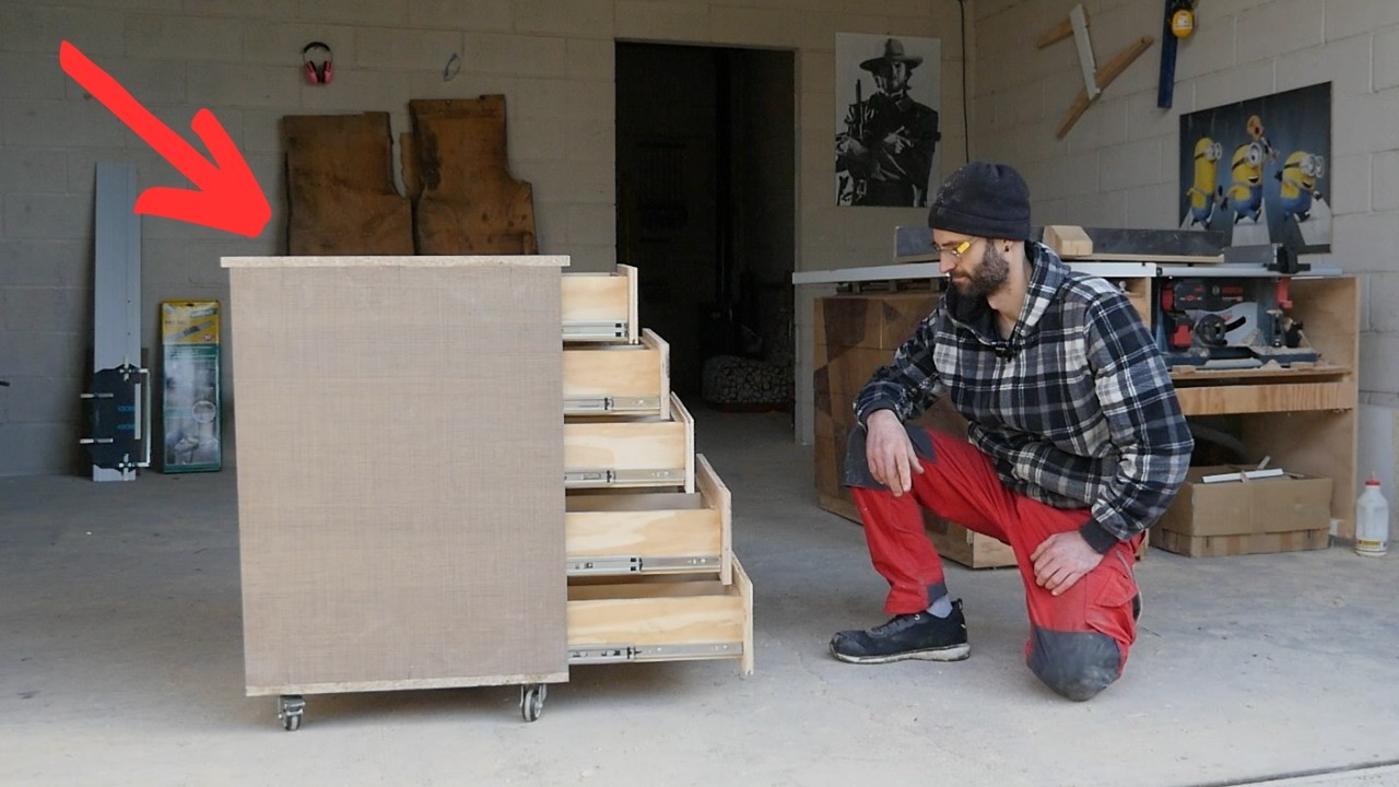 Cassettiera porta attrezzi | Falegnameria, fai da te e lavorazione del legno