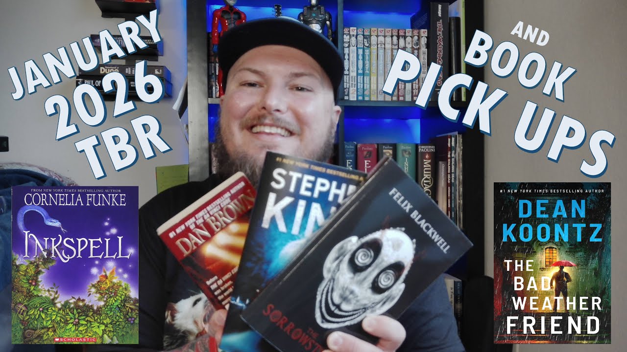 January 2026 TBR and Book Pick Ups