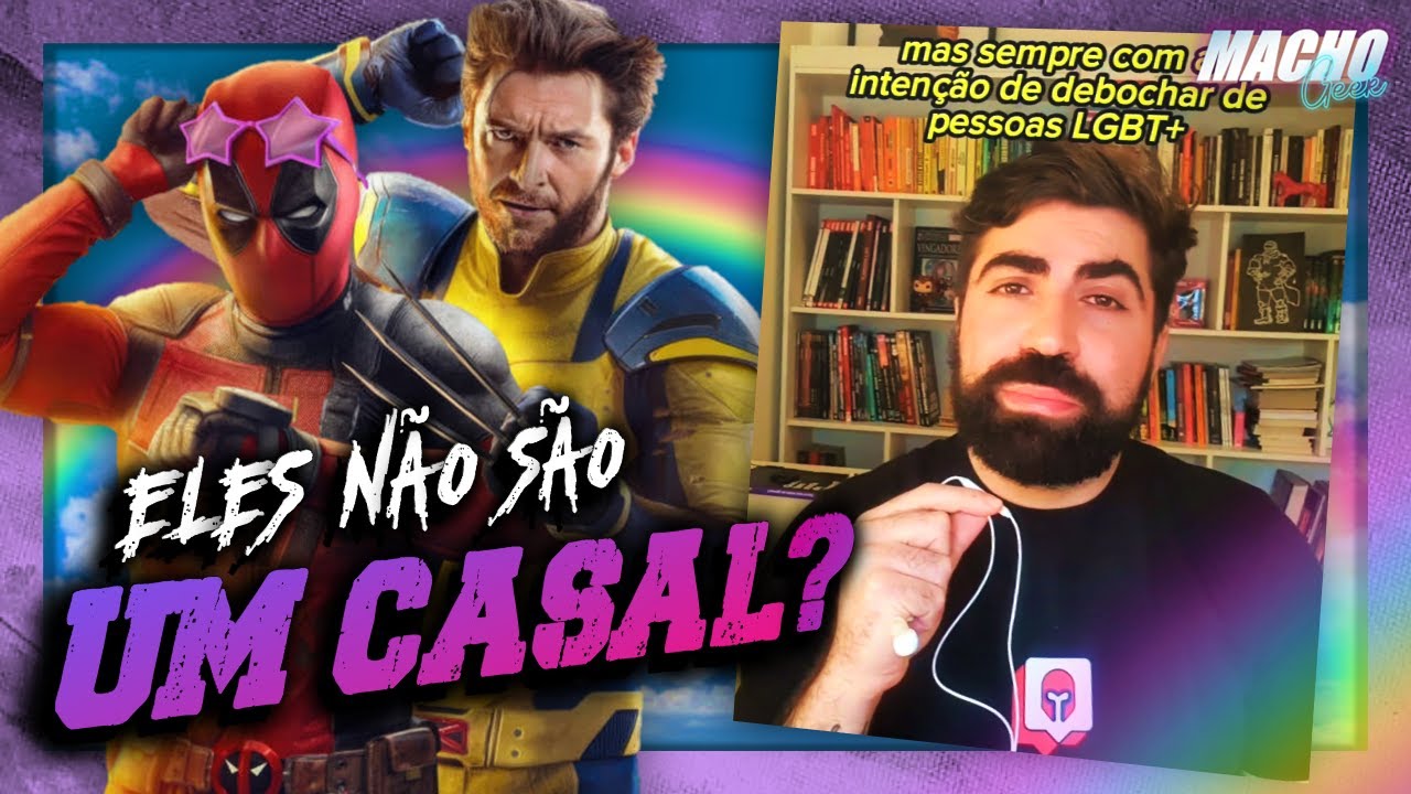 MILITANTES LGTV PISTOLAS COM DEADPOOL E WOLVERINE!