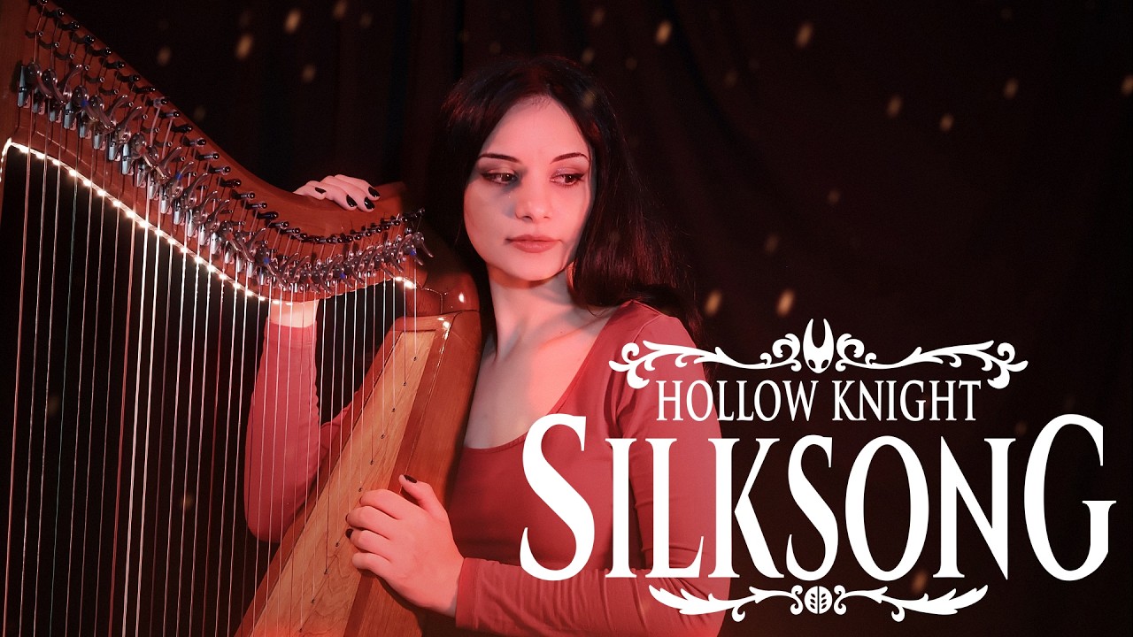 Hollow Knight: Silksong Menu Music (Harp & Glockenspiel Cover)