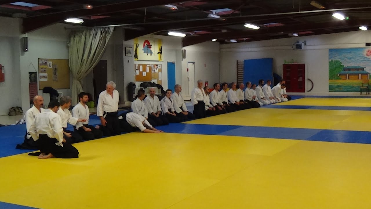 Brahim Si Guesmi Aikido club Auch 10 02 2024 après midi