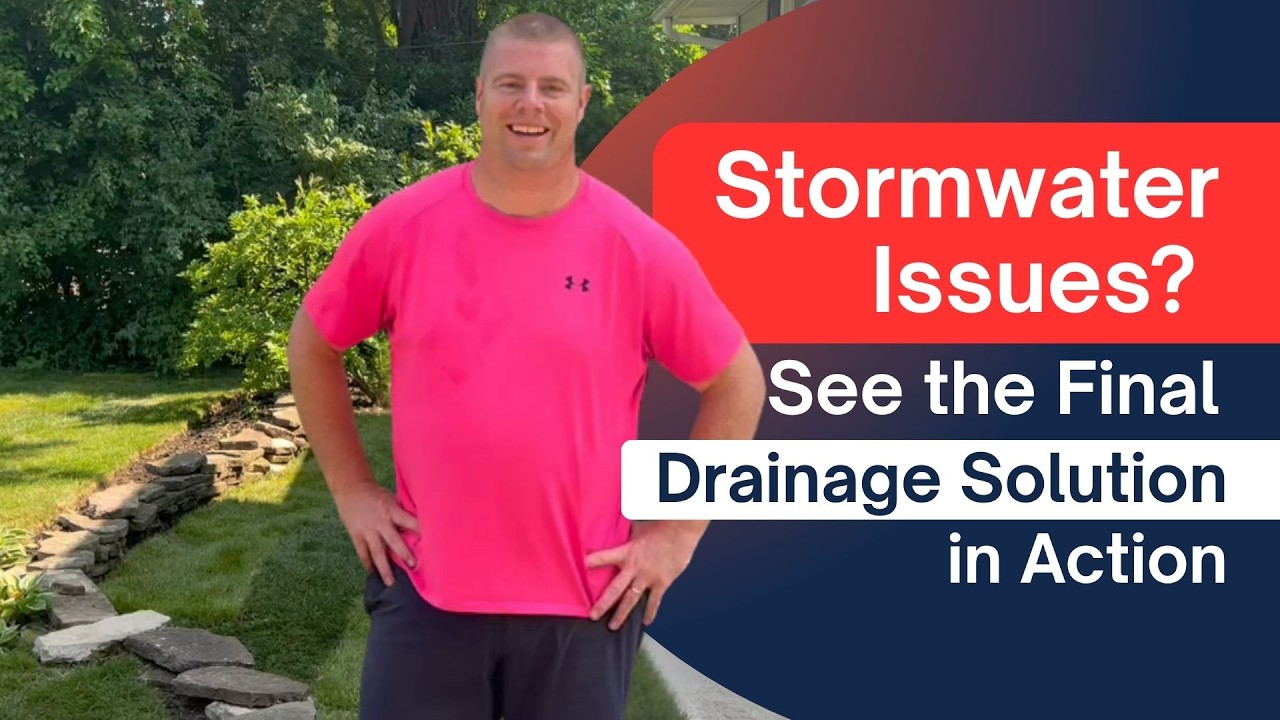 How to Fix a Yard Drainage Problem | Final Drainage System Walkthrough