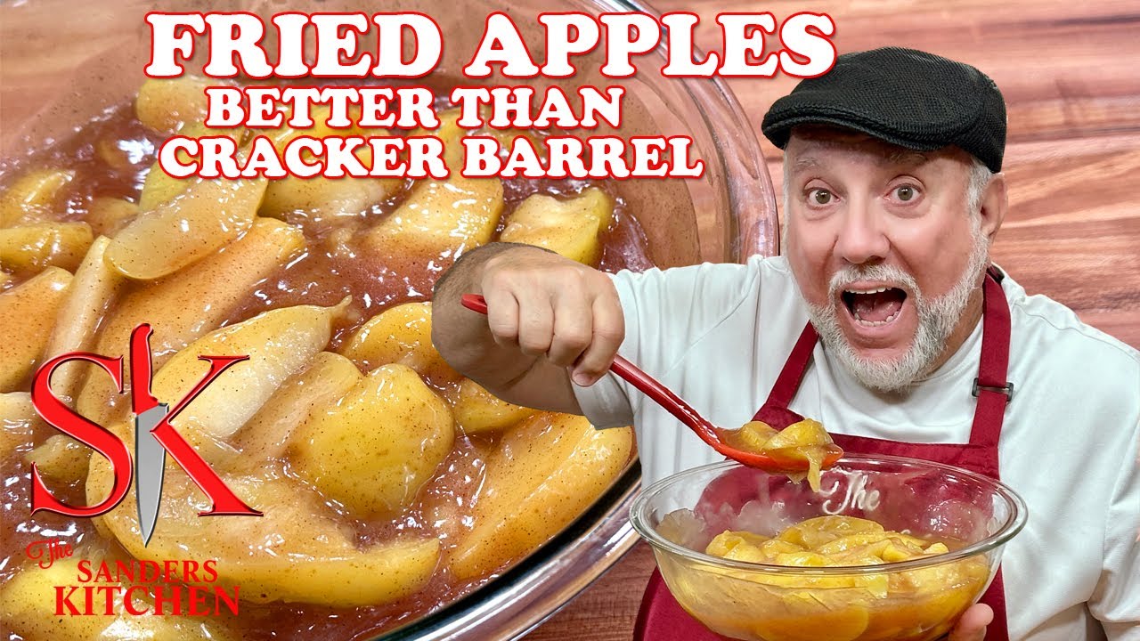 FRIED APPLES  | BETTER THAN CRACKER BARREL | FULL RECIPE AND INSTRUCTIONS