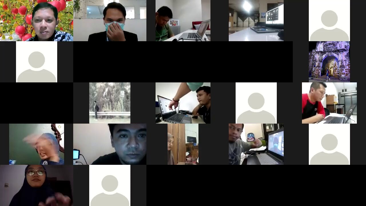 Simulasi Teknis Posisi Kamera Pengawas Uji Kompetensi Manajemen Risiko (UKMR) secara online by BSMR