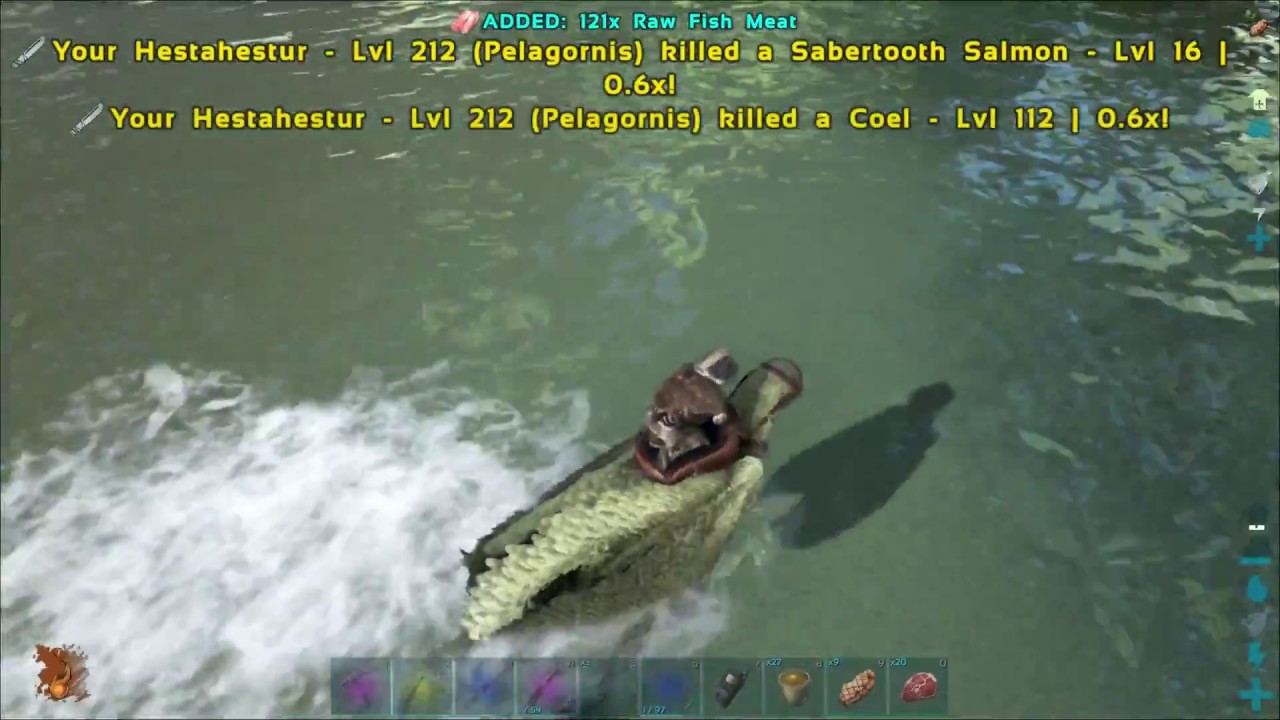 Pelagornis the Super Fishing Dino - Ark Survival Evolved