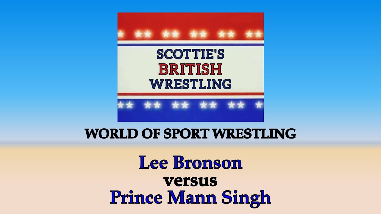 Lee Bronson vs Prince Mann Singh (WORLD OF SPORT BRITISH WRESTLING)
