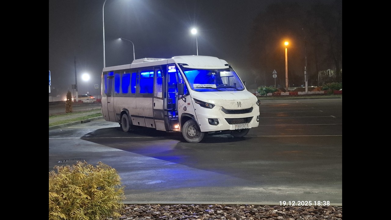 Поездка в автобусе Нёман-420434, рег.№ ВВ 5361-5, марш.2473ск (19.12.2025)