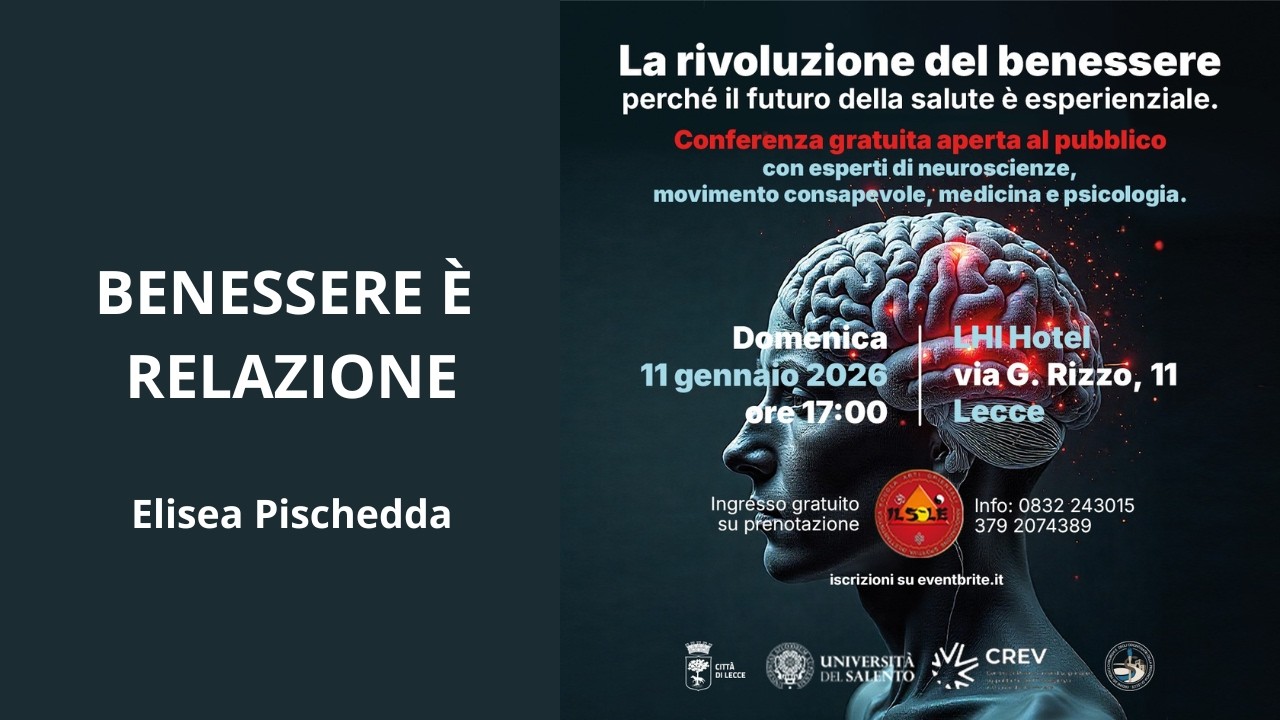 La rivoluzione del benessere - Benessere è relazione