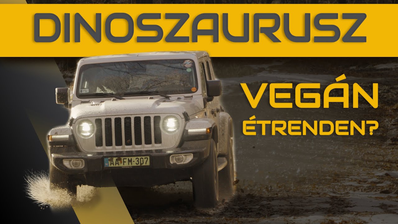 Jeep Wrangler 4xe Sahara 2024. Dinoszaurusz vegán étrenden? - DRIVEN új autó teszt