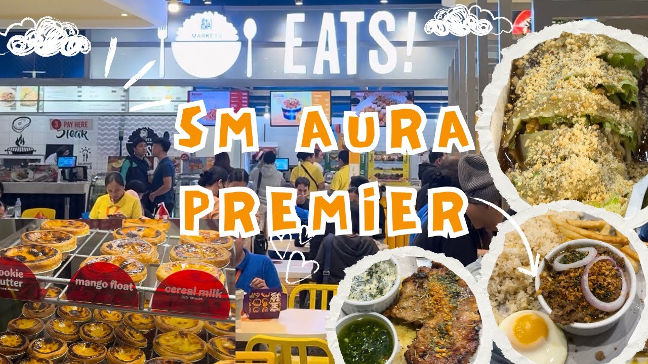 SM Aura Premier - Hypermarket Food Court - Food Tour