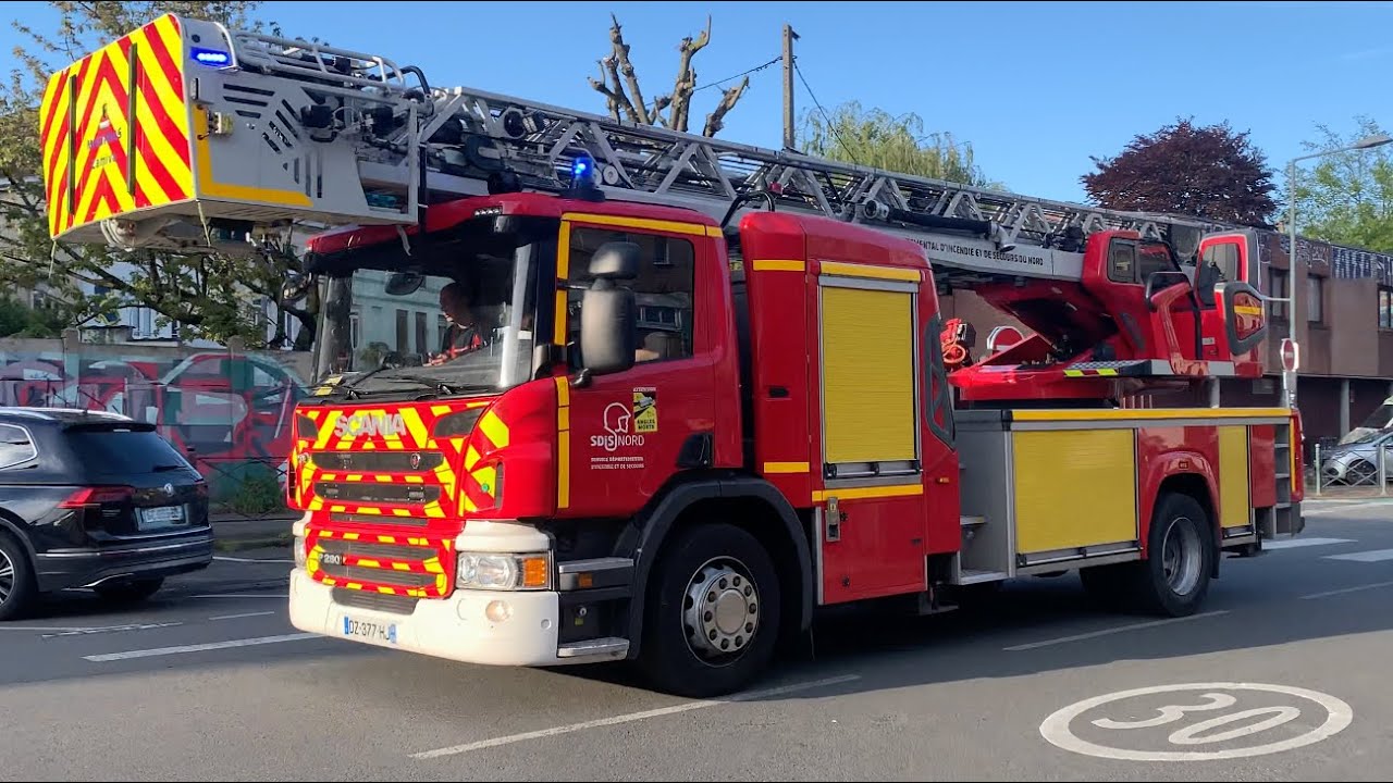 #10 - Compilation des véhicules d'urgence et de secours de Lille