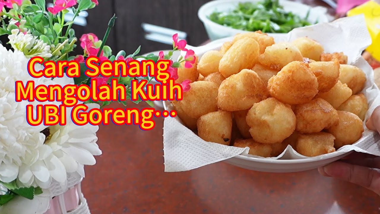 Ubi Kiriman Abang Mantap Saya Selalu Goreng Begini Sedap Sangat