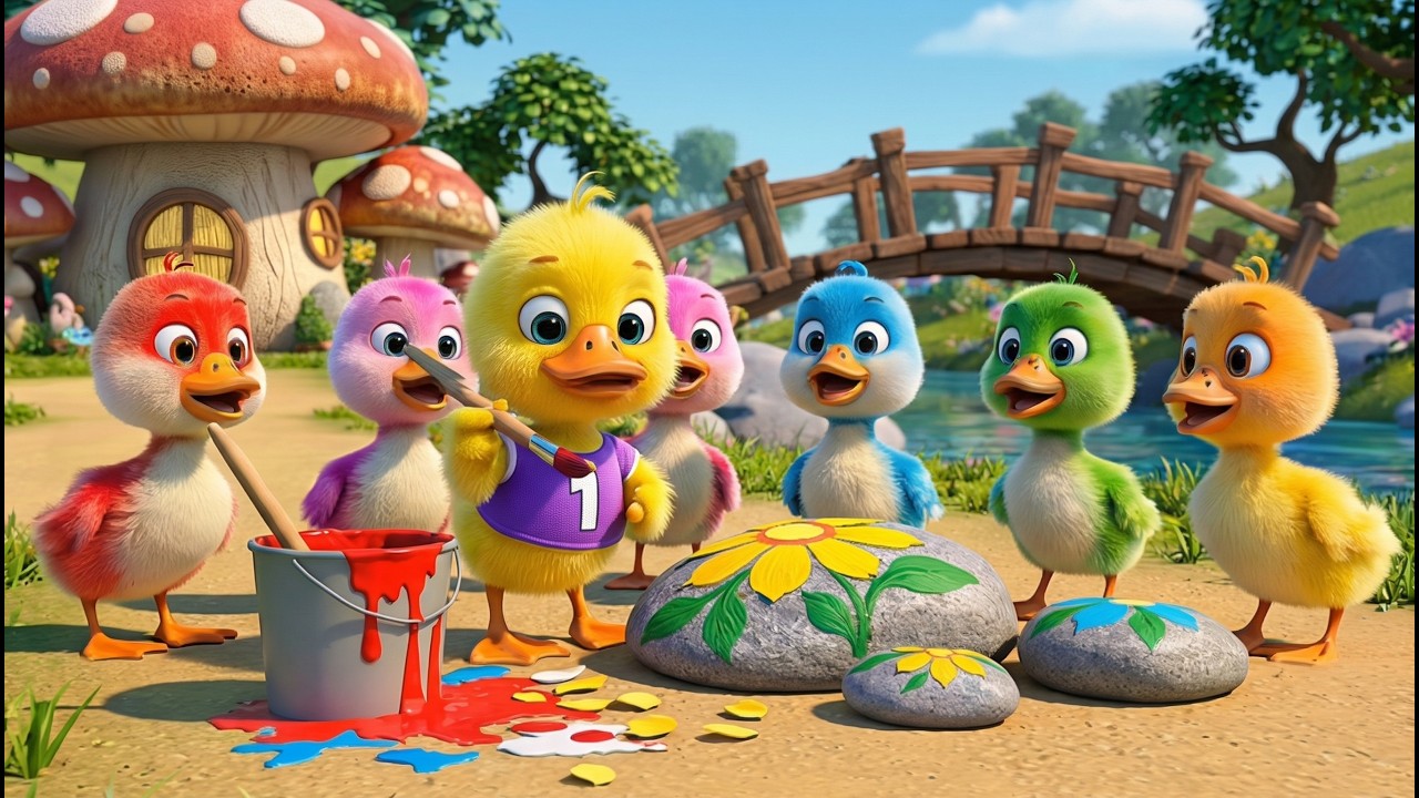 Ch&uacute; Vịt Con - Nhạc Thiếu Nhi Remix Vui Nhộn Cho B&eacute; - Hoạt H&igrave;nh Vịt Con Cho B&eacute;