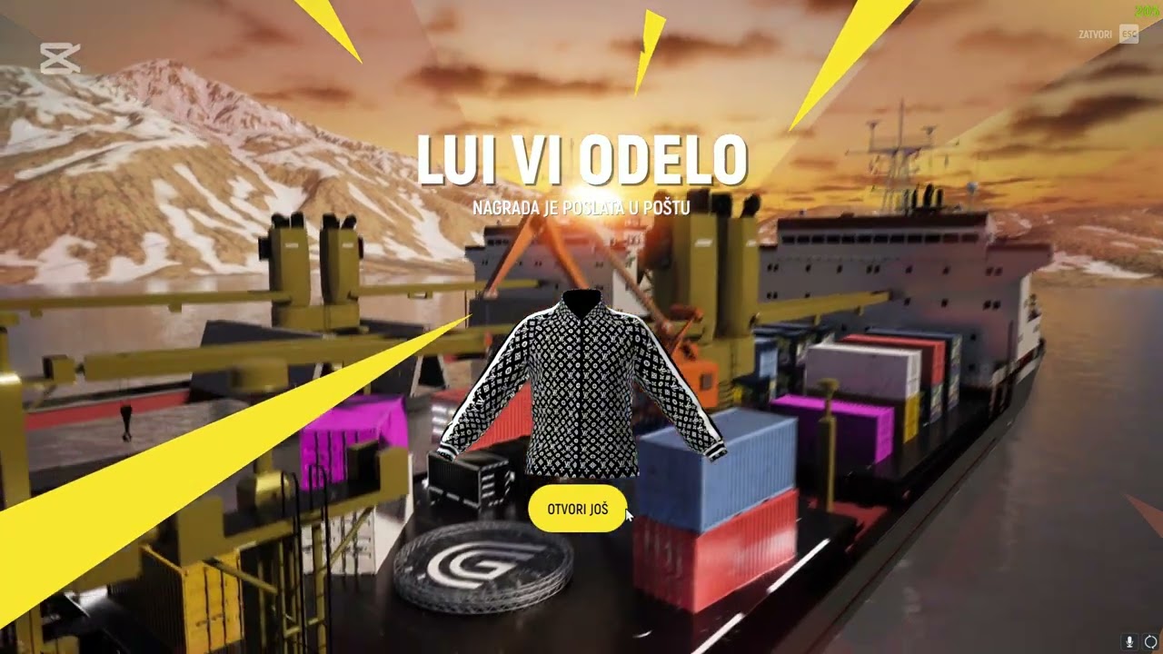 Grand RP I Full Black Lui Vi outfit in 2 boxes in a row