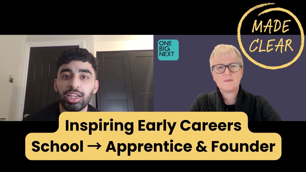 Inspiring Early Careers | School To Apprentice & Founder | With Owais Iqbal